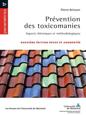 cover image of Prévention des toxicomanies--2e édition revue et augmentée